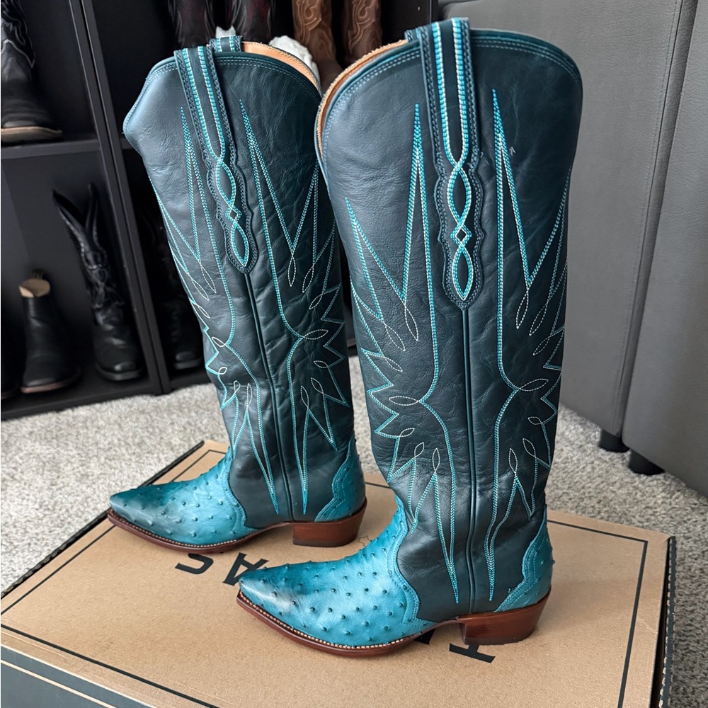 Tecovas Loretta Azure (Size 9.5) BRAND NEW